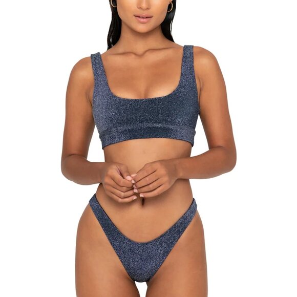 FAE Swim MAVEN Bikini Top - Midnight - Scooped Neckline - Sustainable - Picture 5 of 11
